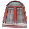 6mm double tempered glass horizontal window grill design powder coating arch window grill deign for church window